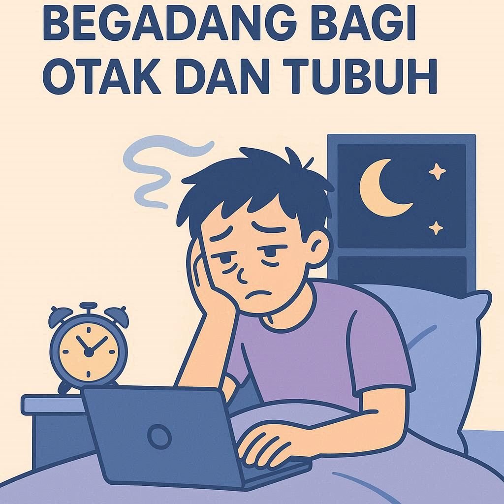 Bahaya Begadang buat Otak dan Tubuh: Nggak Keren Kalau Tiap Malam Melek!