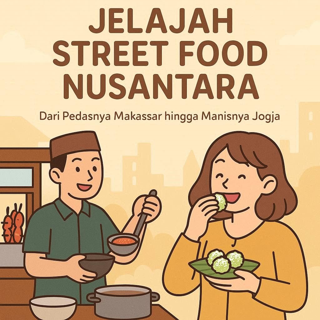 🍢 Jelajah Street Food Nusantara: Dari Pedasnya Makassar Sampai Manisnya Jogja